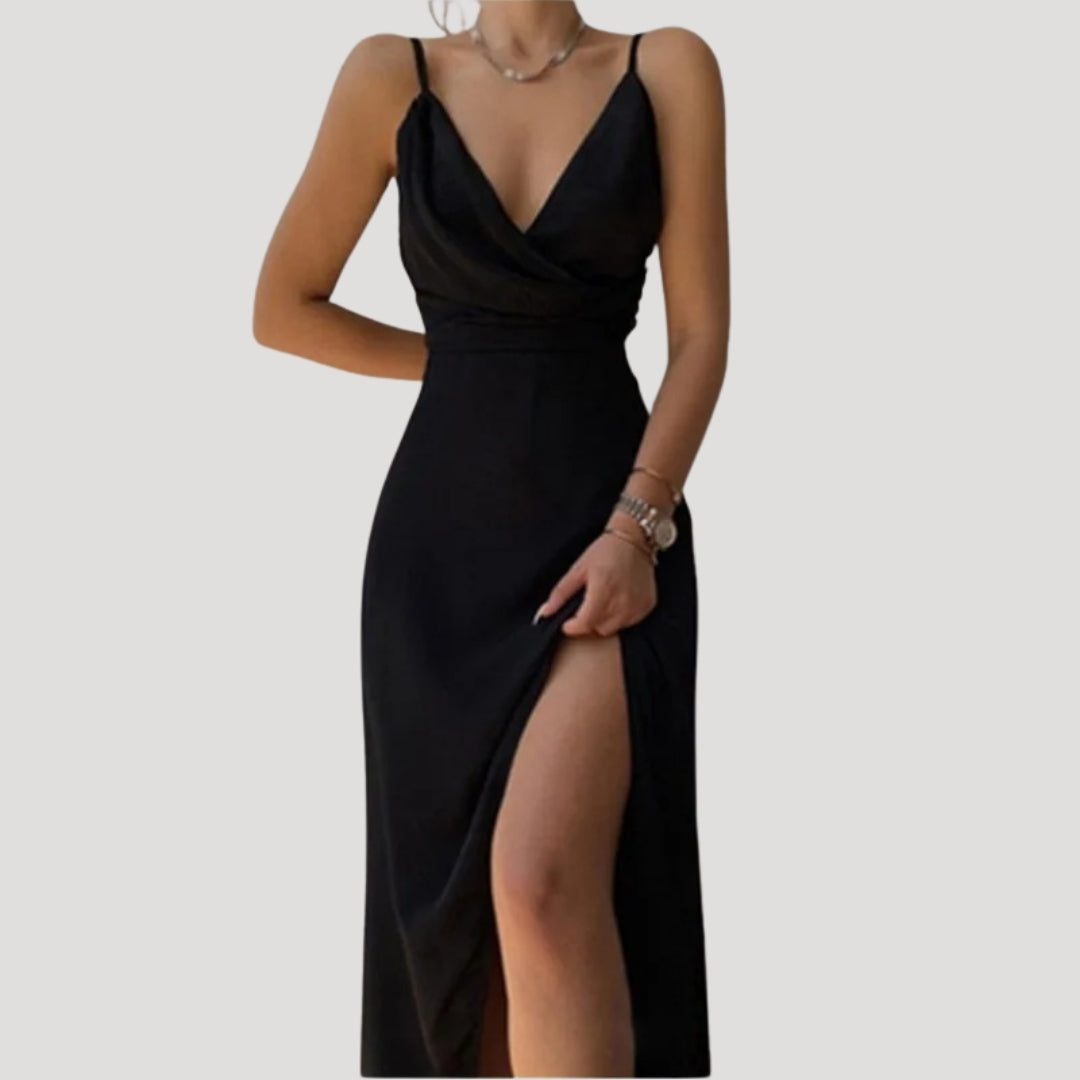 Elsie | Women Wedding Guest Slit Maxi Dress