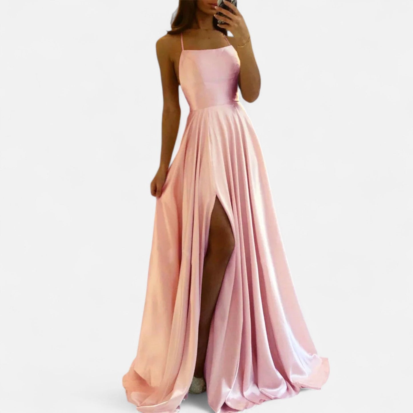 Katherine | Women Wedding Guest Dress Slit Maxi Dress
