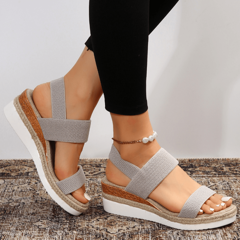 Danielle | Women’s Orthopedic Cross Strap Platform Sandals