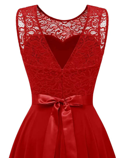 Hannah | Women’s Wedding Guest High-Low Elegant Dress