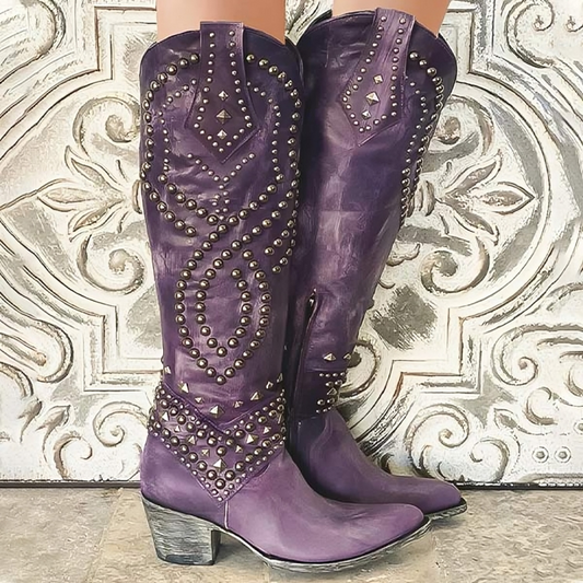 Megan | Women Orthopedic Studded Boots