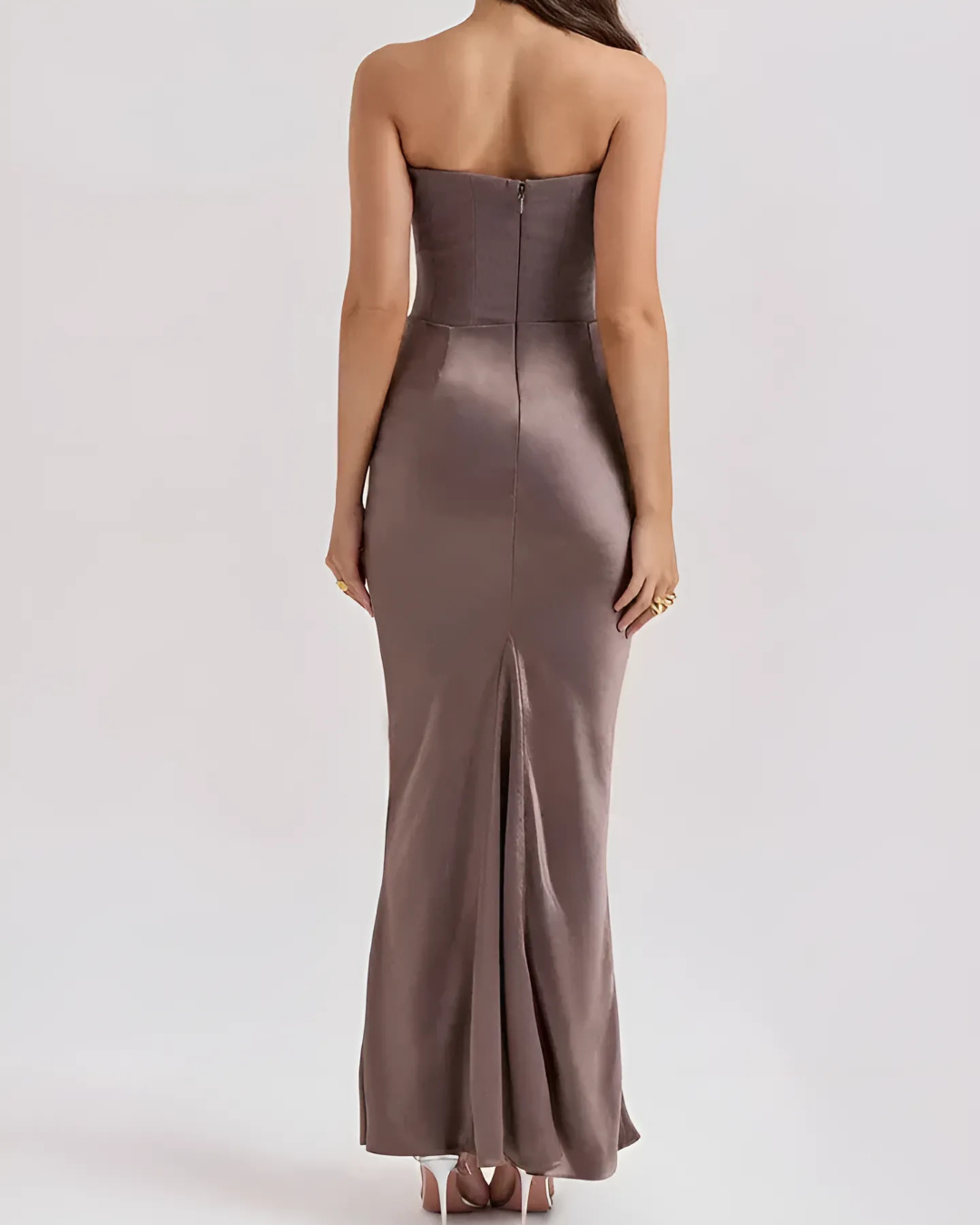 Blair | Women’s Wedding Guest Draped Maxi Dress