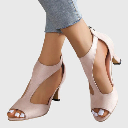 Stella | Women Orthopedic Peep Toe Heels