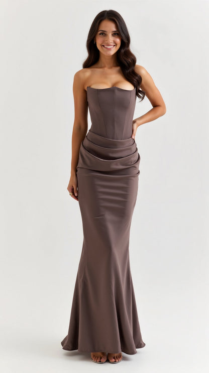 Daisy | Women Wedding Guest Column Maxi Dress