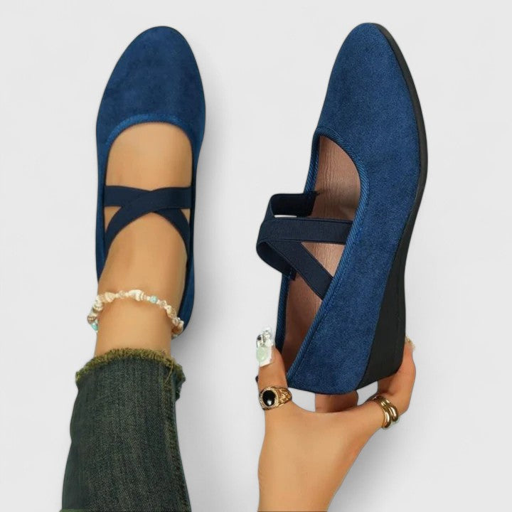 Madeline | Women Orthopedic Cross Strap Shoes