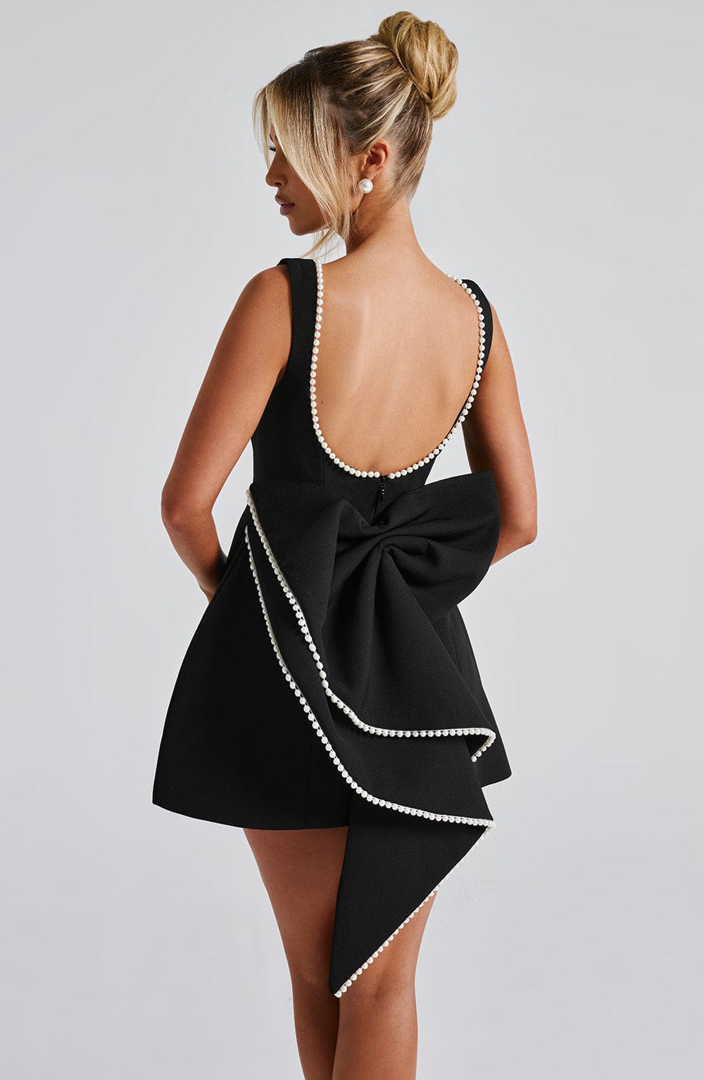 Jacklyn | Women's Wedding Guest Structured Mini Dress