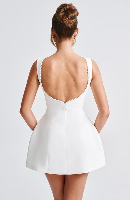 Jacklyn | Women's Wedding Guest Structured Mini Dress