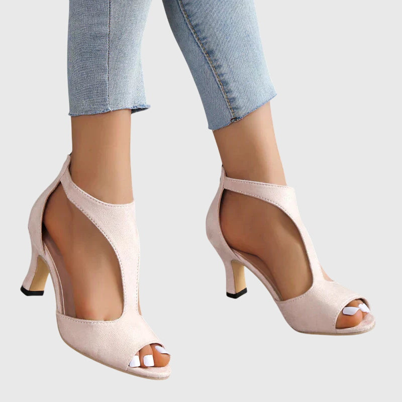 Stella | Women Orthopedic Peep Toe Heels