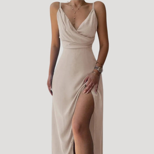 Elsie | Women Wedding Guest Slit Maxi Dress