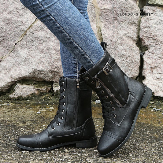 Harper | Women Orthopedic Lace-Up Winter Boots