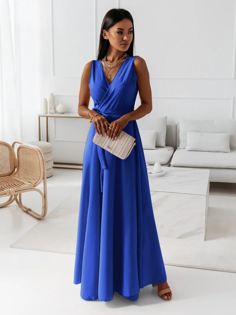 Jessica | Women Wedding Guest Wrap Maxi Dress