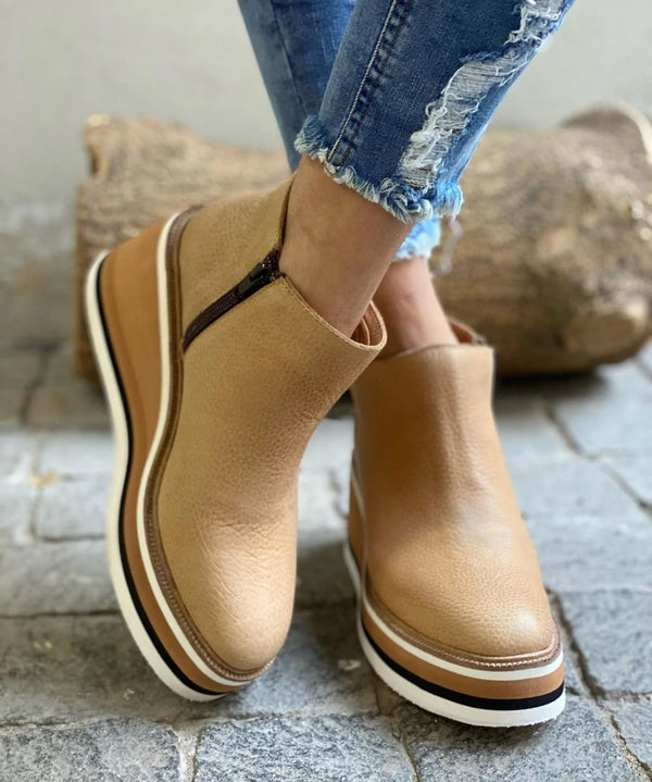 Evelyn | Women’s Orthopedic Platform Ankle Boots