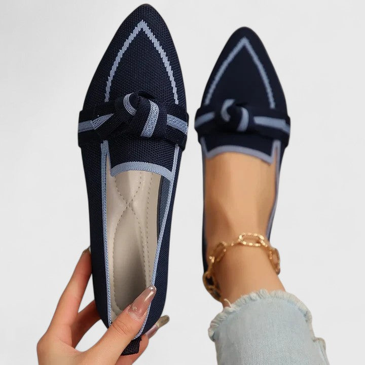Ella | Women’s Orthopedic Pointed Toe Knot Loafers