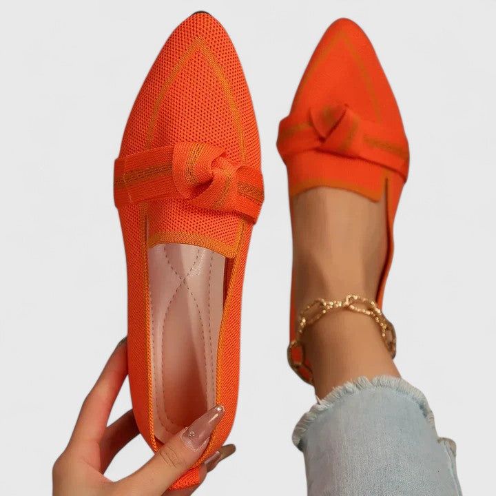 Ella | Women’s Orthopedic Pointed Toe Knot Loafers