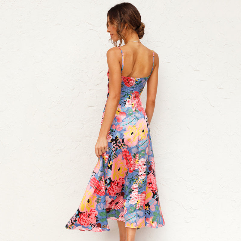 Jenna | Women Wedding Guest Floral Maxi Dress