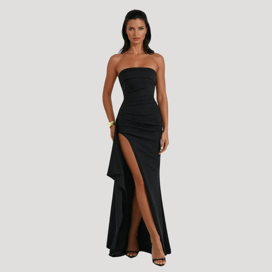 Esme | Women Wedding Guest Strapless Maxi Dress