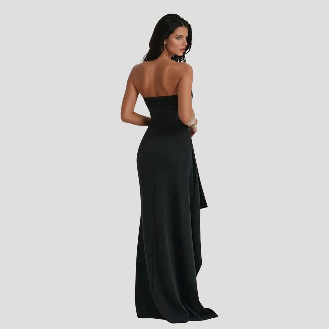 Esme | Women Wedding Guest Strapless Maxi Dress
