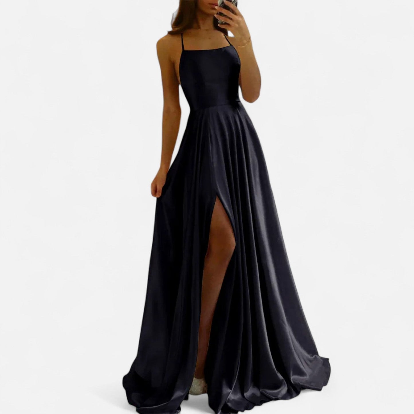 Katherine | Women Wedding Guest Dress Slit Maxi Dress