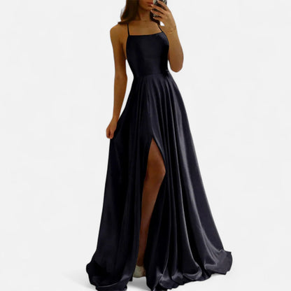 Katherine | Women Wedding Guest Dress Slit Maxi Dress