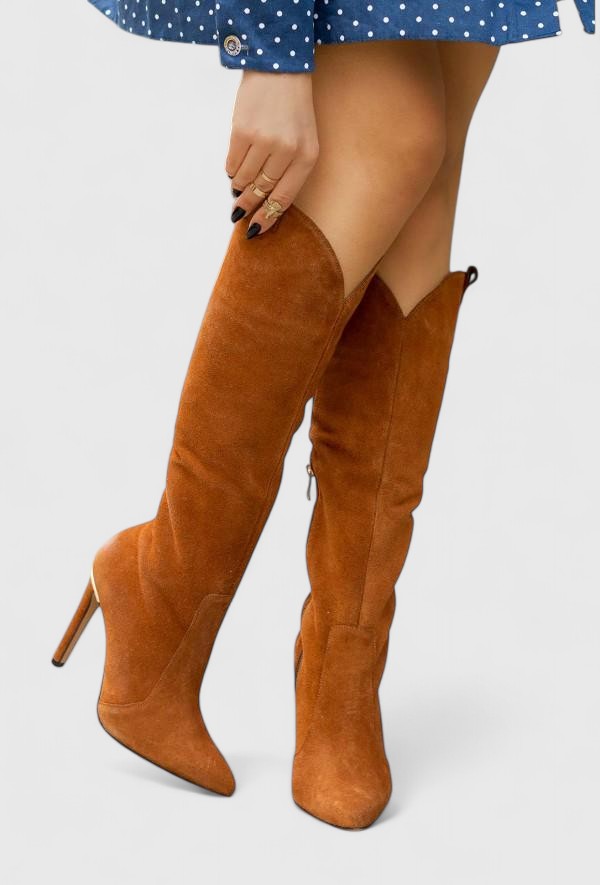 Caroline | Women Orthopedic High Heel Boots