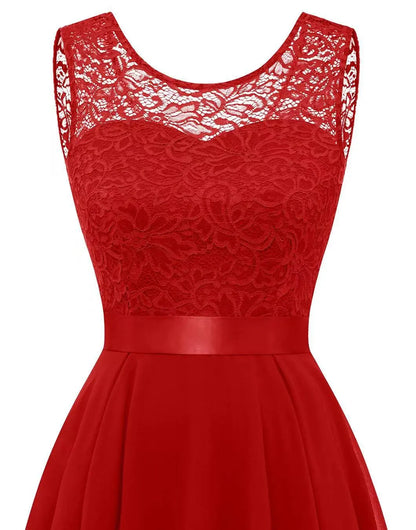 Hannah | Women’s Wedding Guest High-Low Elegant Dress