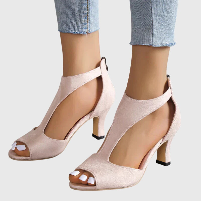 Stella | Women Orthopedic Peep Toe Heels