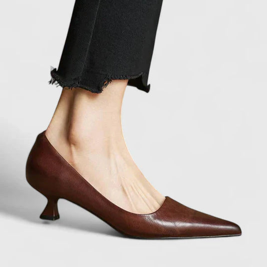 Sophie | Women Orthopedic Kitten Heel Pumps
