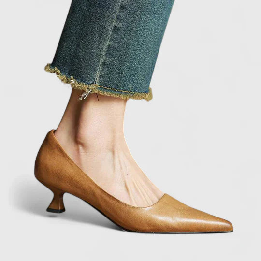 Sophie | Women Orthopedic Kitten Heel Pumps