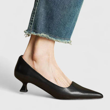 Sophie | Women Orthopedic Kitten Heel Pumps
