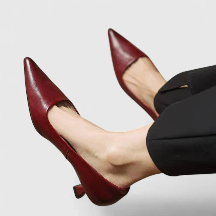 Sophie | Women Orthopedic Kitten Heel Pumps