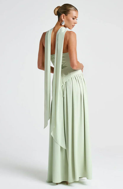 Kimberly | Women Wedding Guest Asymmetric Maxi Dress