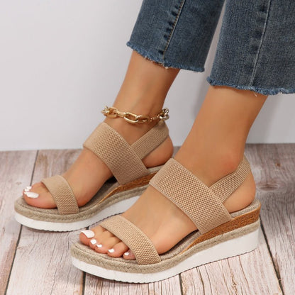 Danielle | Women’s Orthopedic Cross Strap Platform Sandals