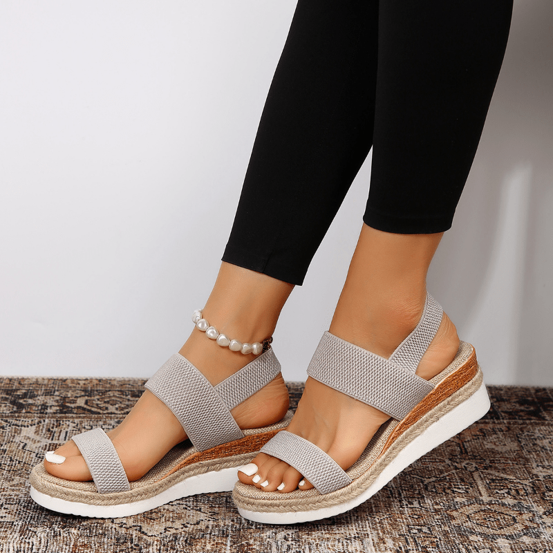 Danielle | Women’s Orthopedic Cross Strap Platform Sandals