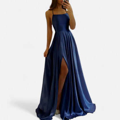 Katherine | Women Wedding Guest Dress Slit Maxi Dress