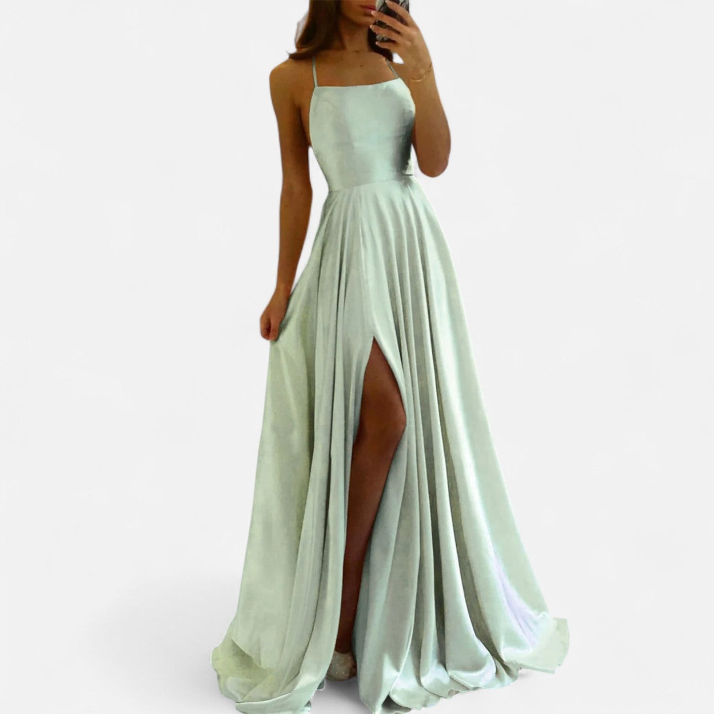 Katherine | Women Wedding Guest Dress Slit Maxi Dress
